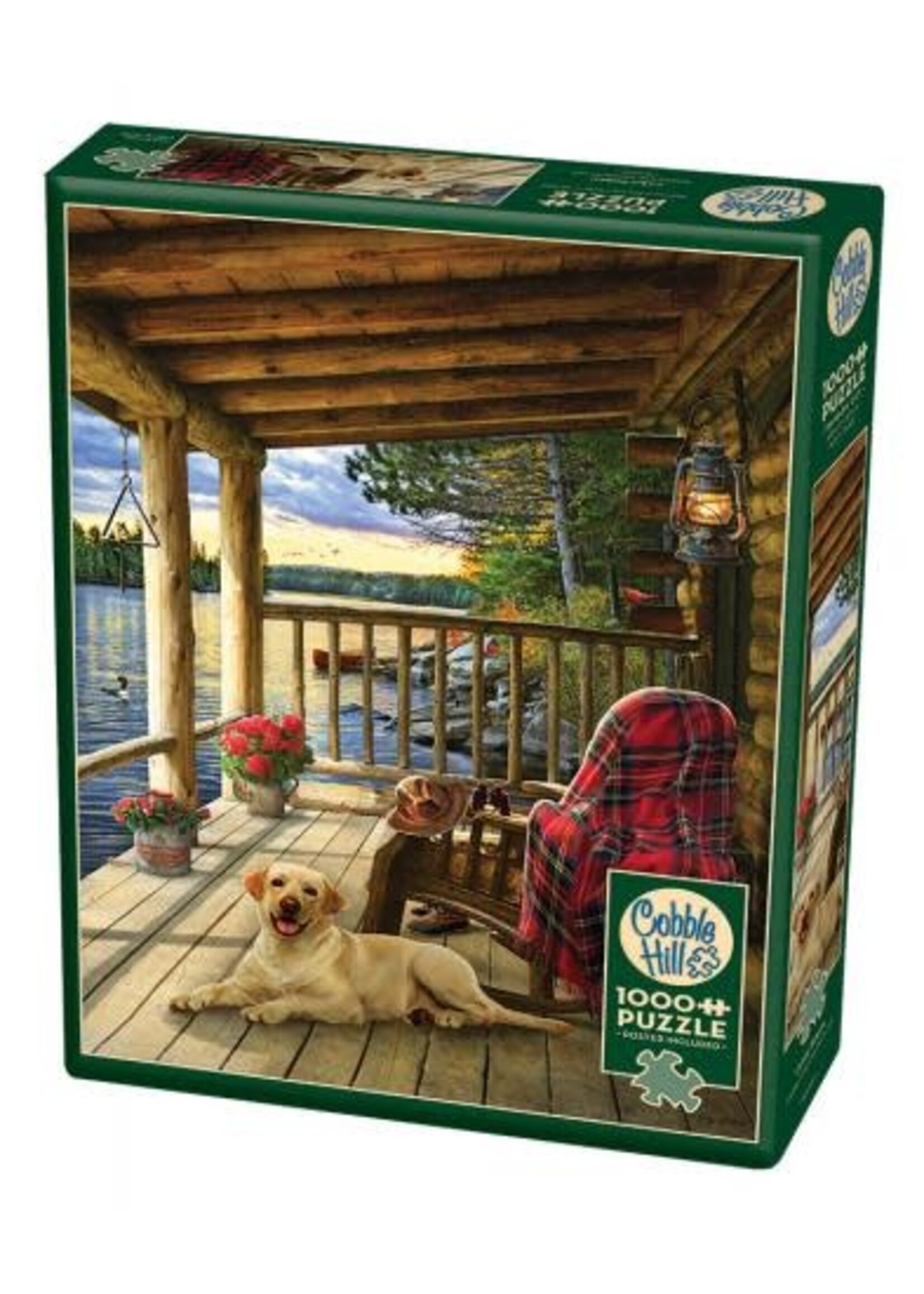 Cobble Hill Cobble Hill puzzel Cabin Porch (1000 stukjes)