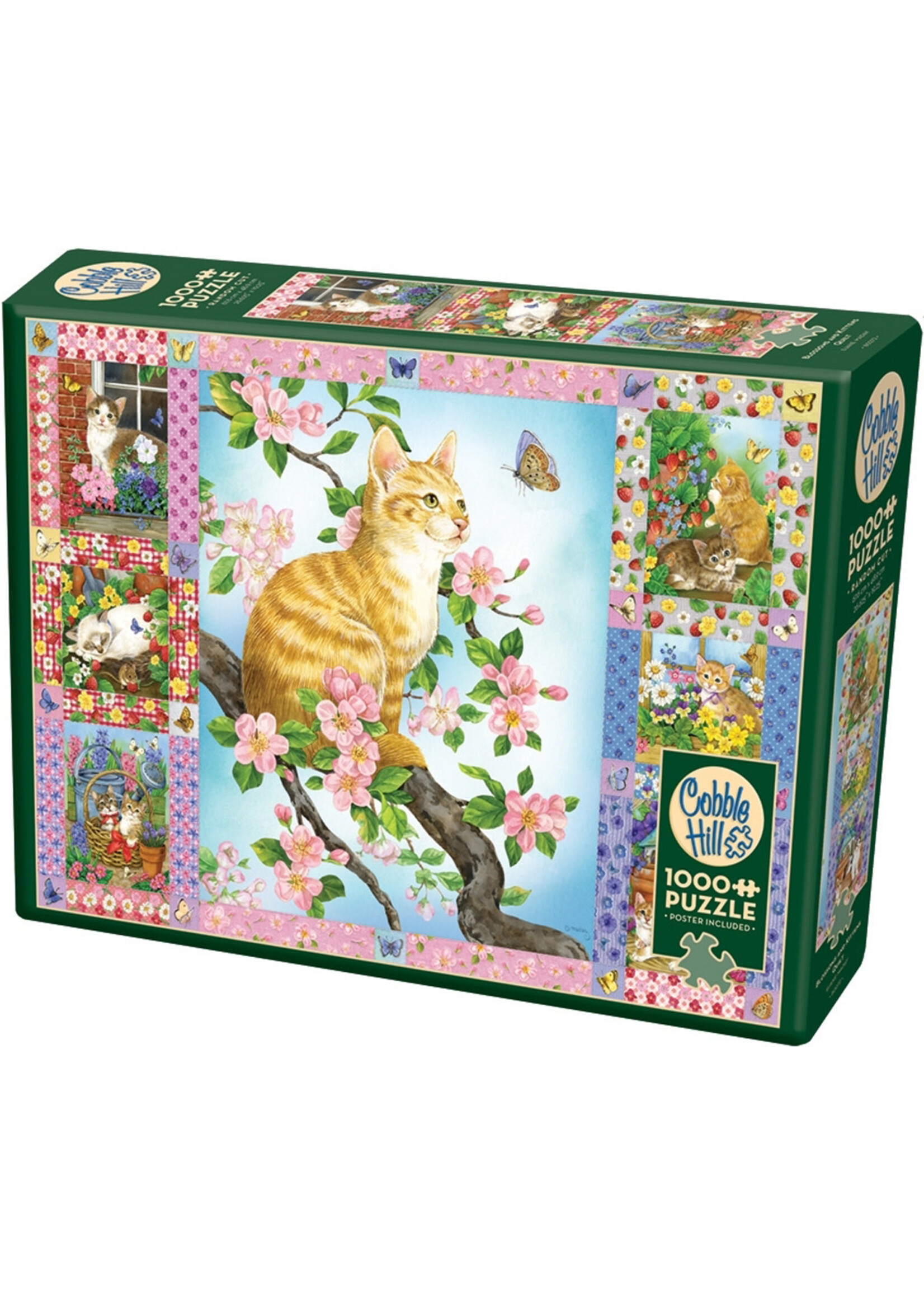 Cobble Hill Cobble Hill Blossoms and Kittens Quilt