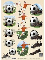 Amy Design Amy Designs - 3D Knipvel - Voetbal