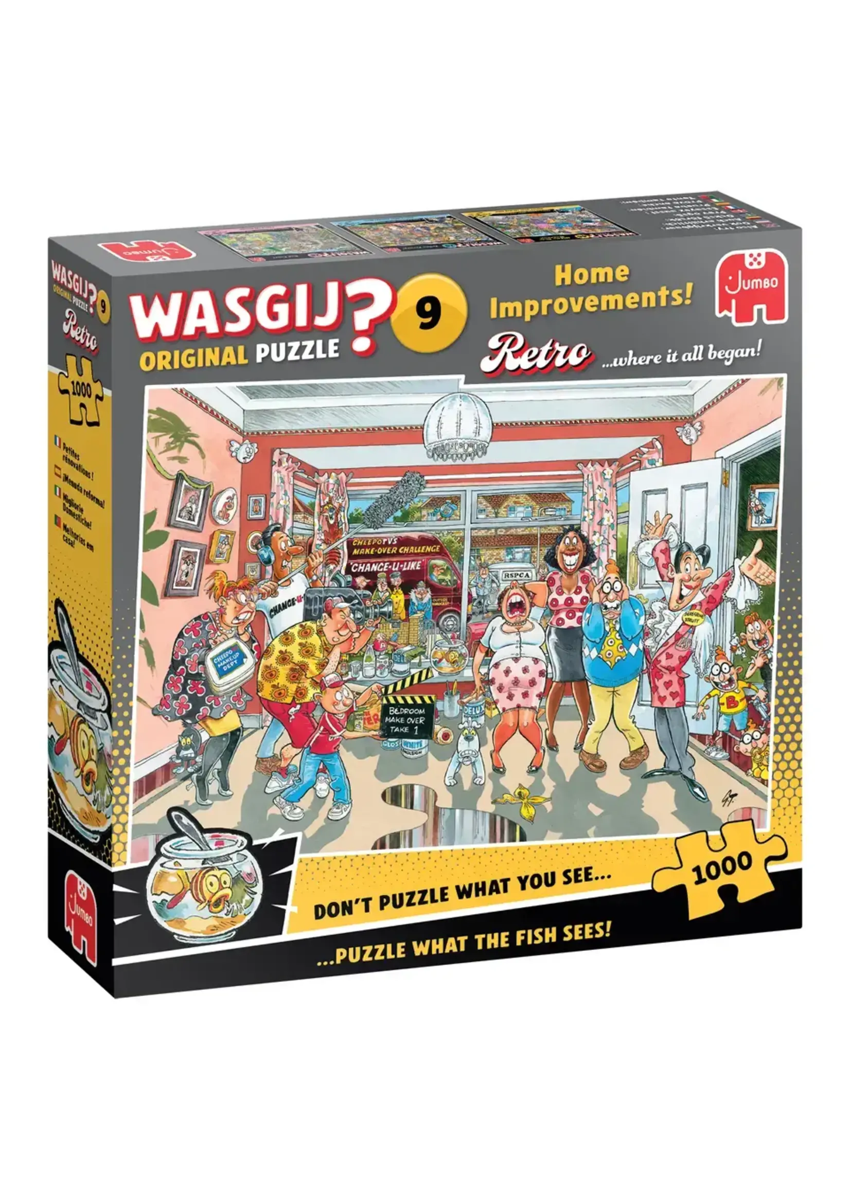 Jumbo Wasgij Retro Original 9 – Klein Verbouwinkje (1000 stukjes)