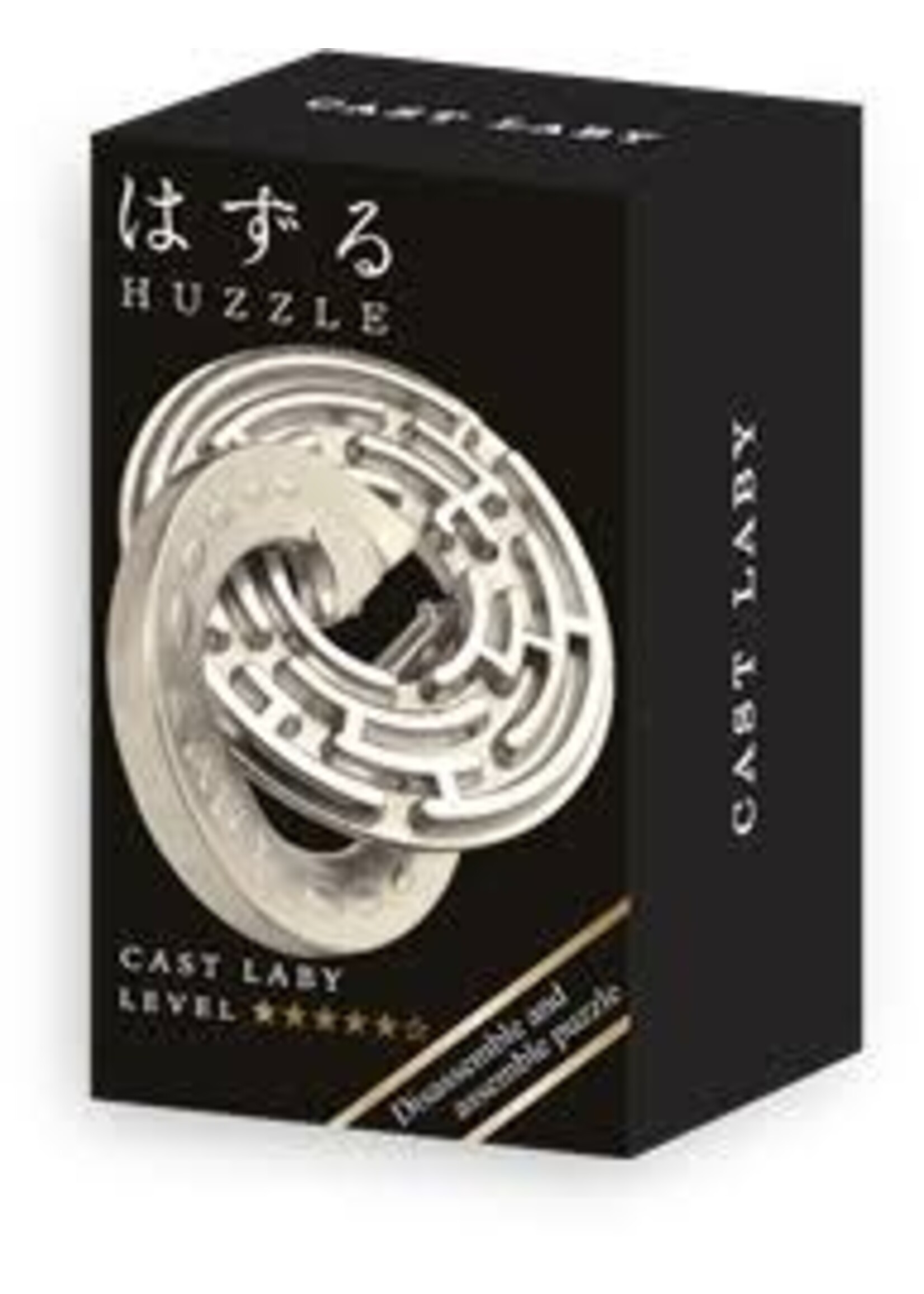 Huzzle Mini Huzzle Cast Puzzle - Duet Silver (level 5)