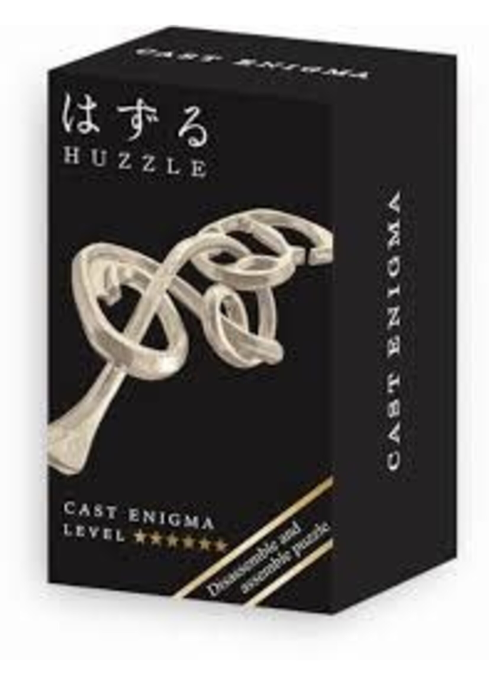Huzzle Mini Huzzle Cast Puzzle - Enigma Silver (level 6)