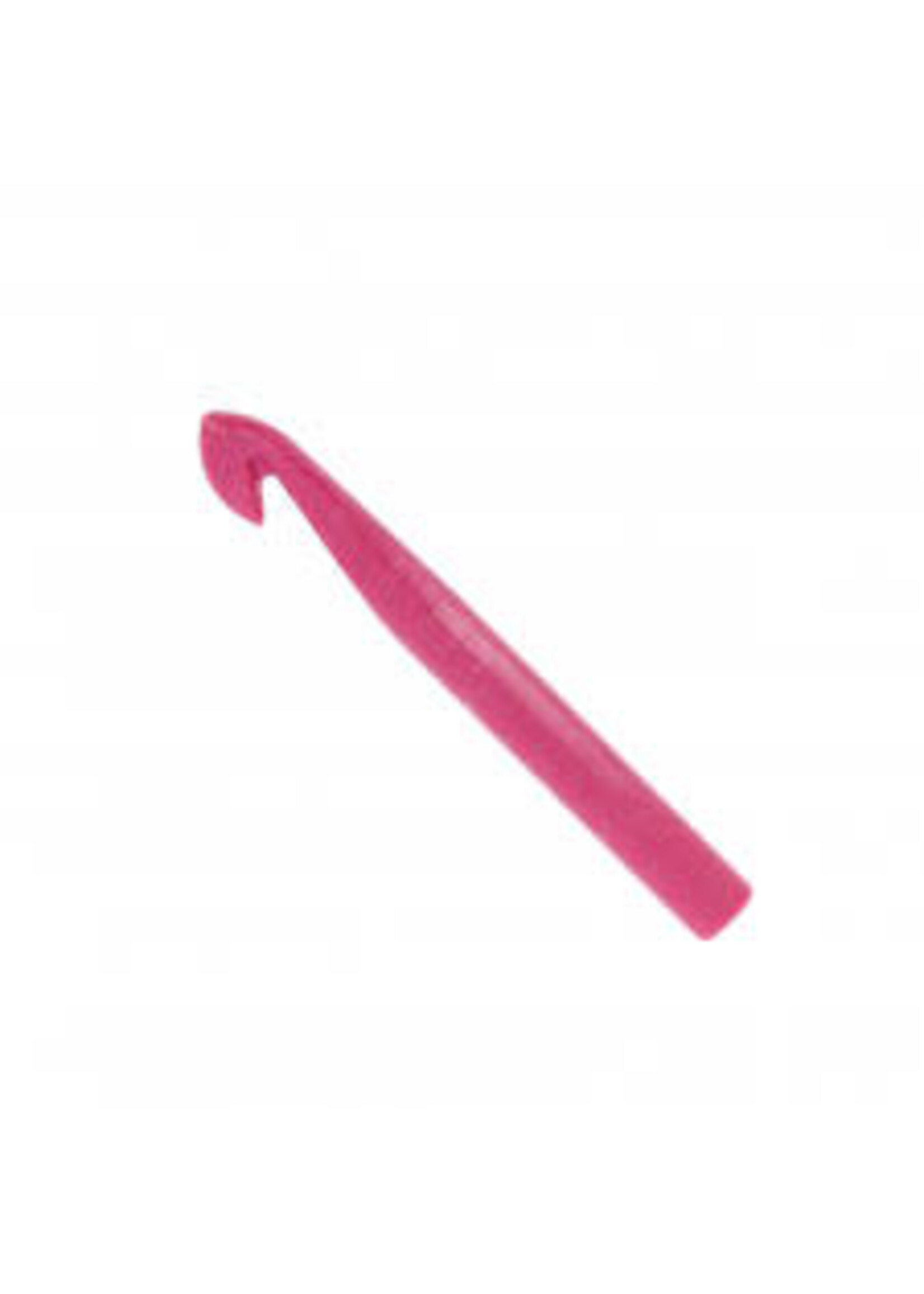 Hoooked Hoooked XXL Haaknaald Pink 20 mm Hergebruikt plastic