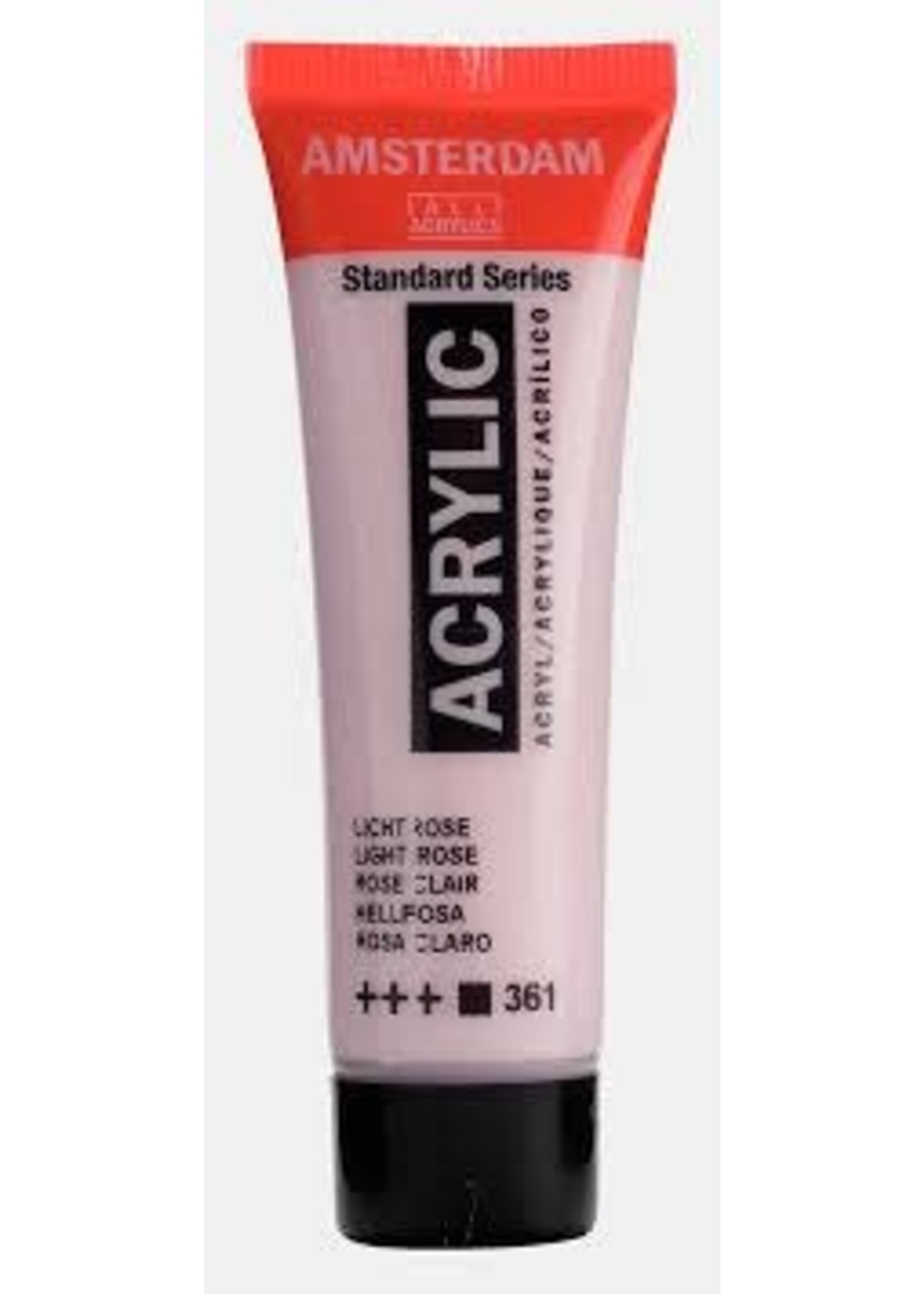 Talens Amsterdam Amsterdam Standard Series Acrylverf Tube 20 ml Lichtroze 361