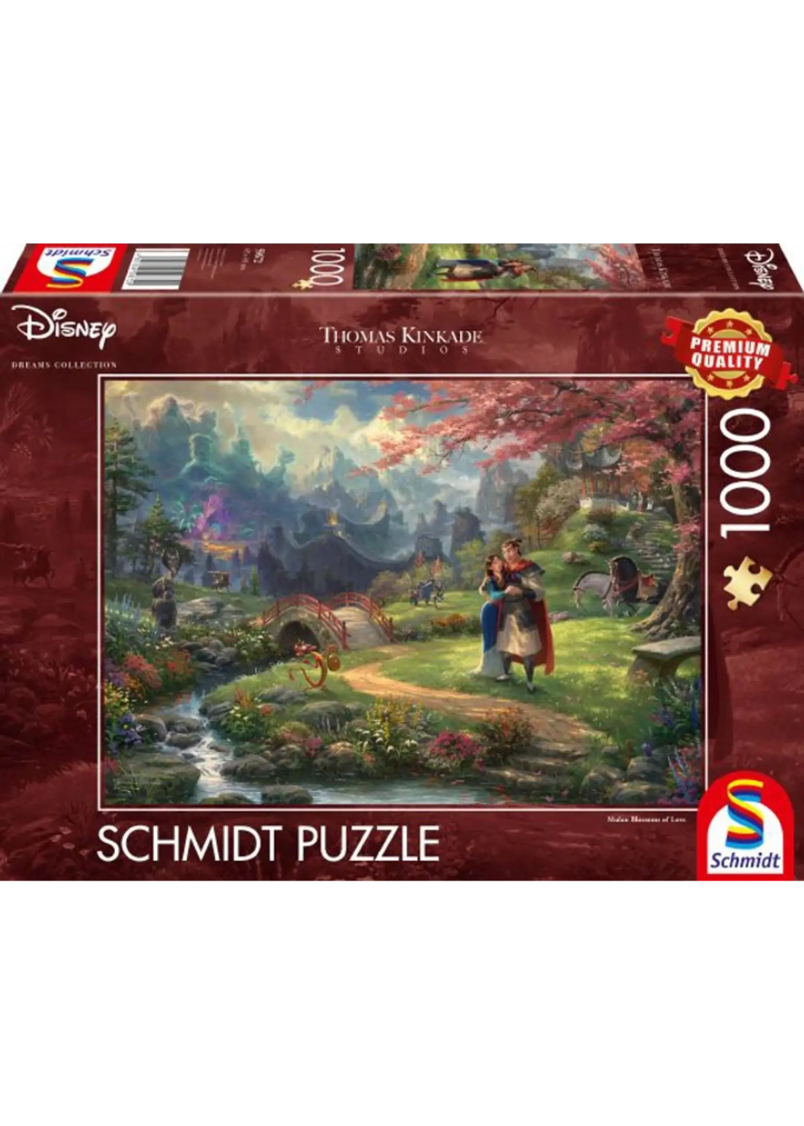 Disney Mulan Puzzel 1000 stukjes