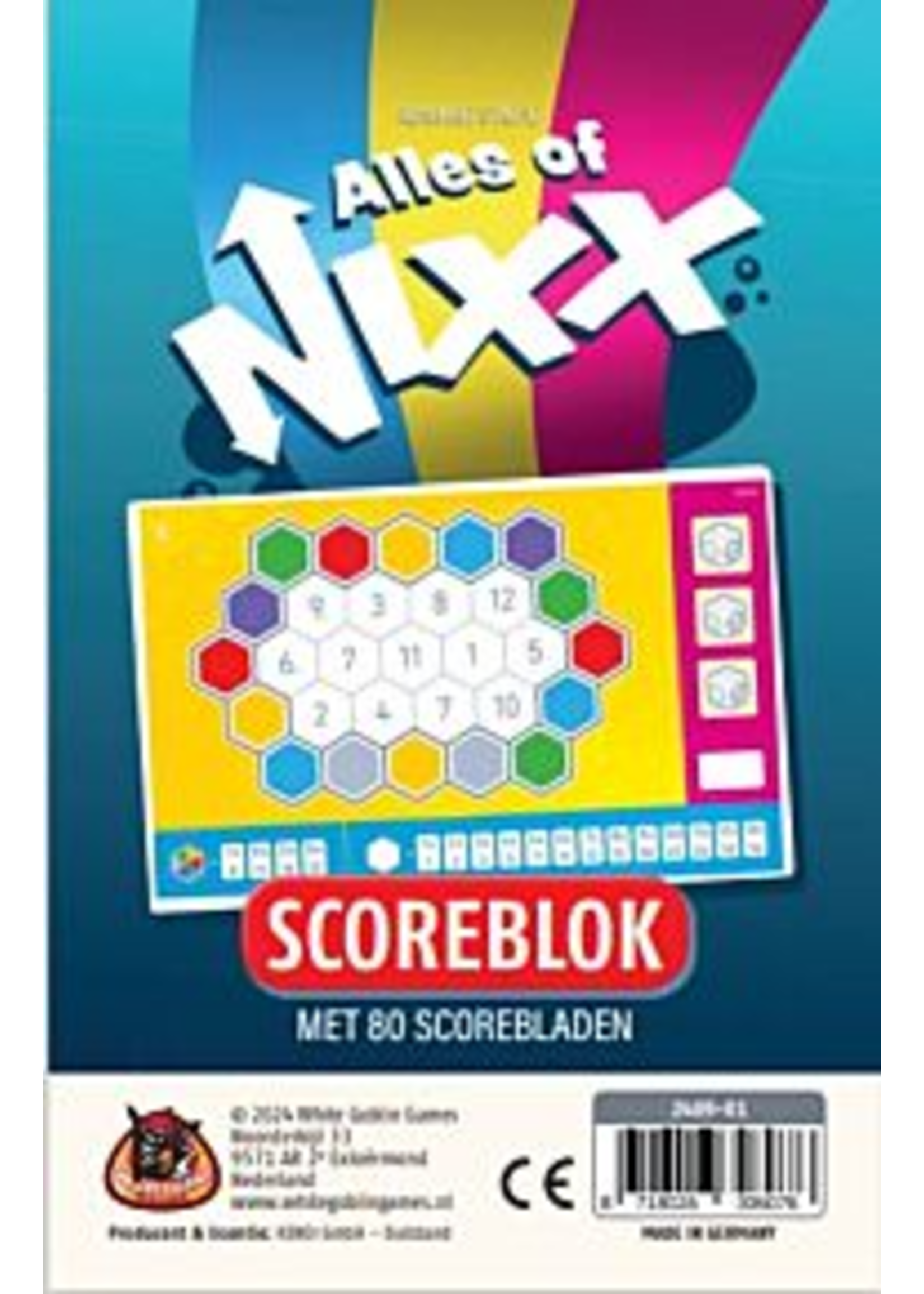 WhiteGoblinGames WGG Alles of Nixx scoreblok