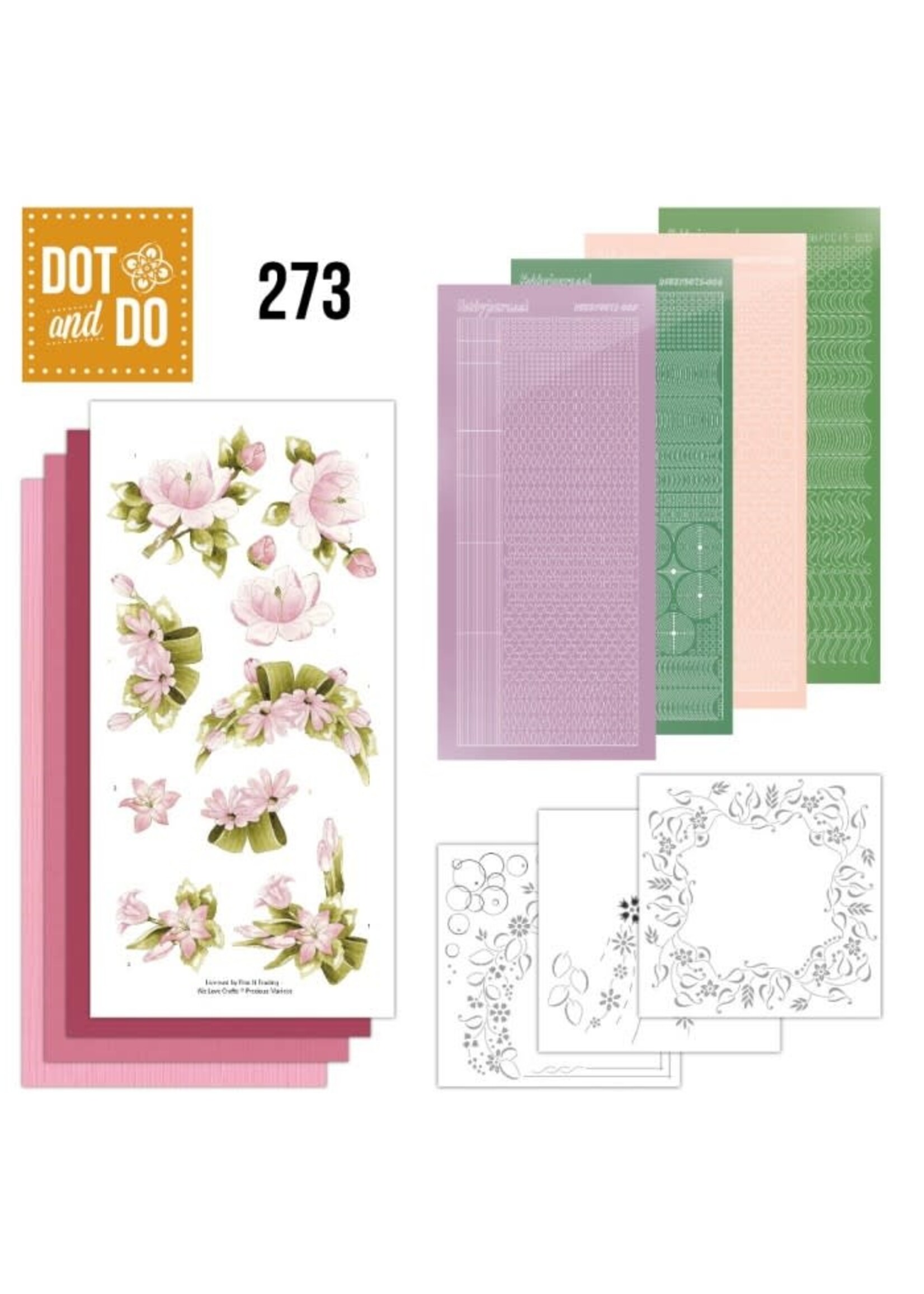 Hobbydots Dot and Do 273 - Precious Marieke - Blossom Blush