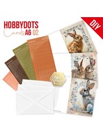 Hobbydots Dot and Do Cards A6 1 -Rabbit