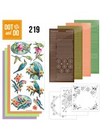 Hobbydots Dot and Do 219 - Amy Design - Colourful Feathers