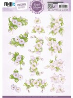 Find it Trading 3D Cutting Sheet - Precious Marieke - Purple Blossom - Amethyst per stuk