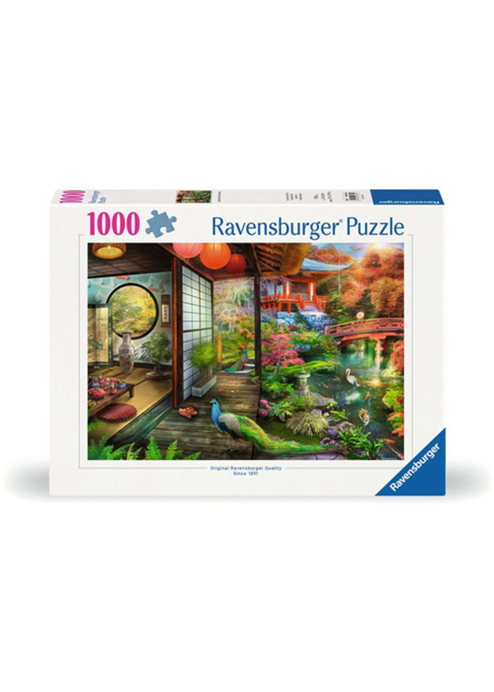 Ravensburger Ravensburger Theehuis in Japanse Tuin  1000 stukjes