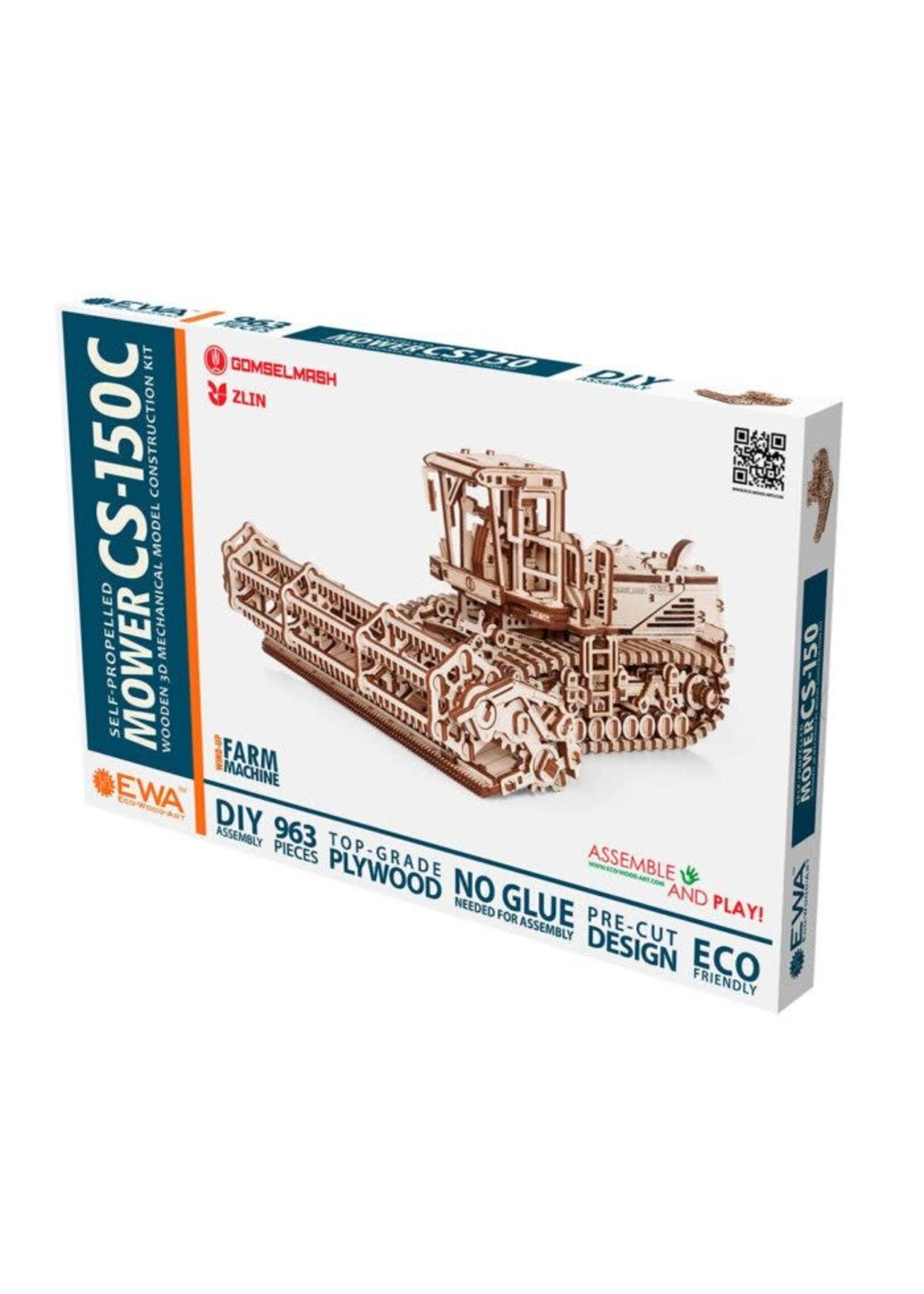 EWA Eco Wood Art 3D Houten Puzzel Mower CS-150C