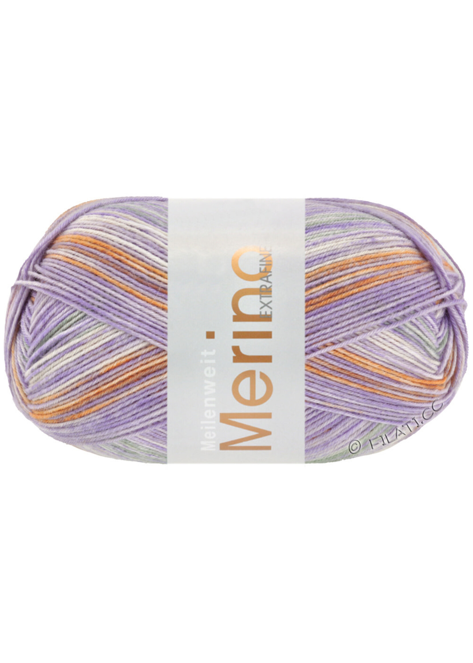 Lana Grossa Lana Grossa Meilenweit Merino 100 gram Extra Fijn Luna Regenboog(4119)