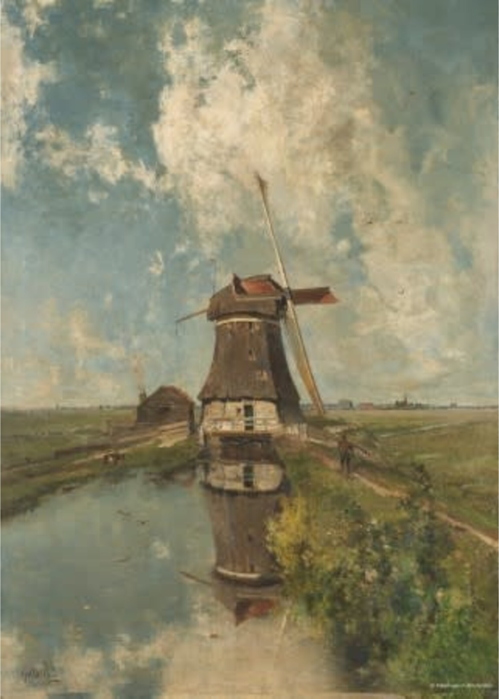 Puzzelman Puzzelman puzzel Een molen - Paul Gabriël (1000 stukjes)