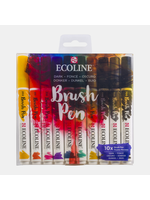 ECOLINE Ecoline Brush Pen set Donker | 10 kleuren