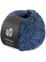Lana Grossa Lana Grossa - Vintage socks - 100g 400m - Jeans/Donkerblauw (1005)
