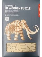 Kikkerland Houten 3D puzzel - Mammoet