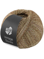 Lana Grossa Lana Grossa - Vintage socks - 100g 400m - Bruin Gemeleerd (1013)