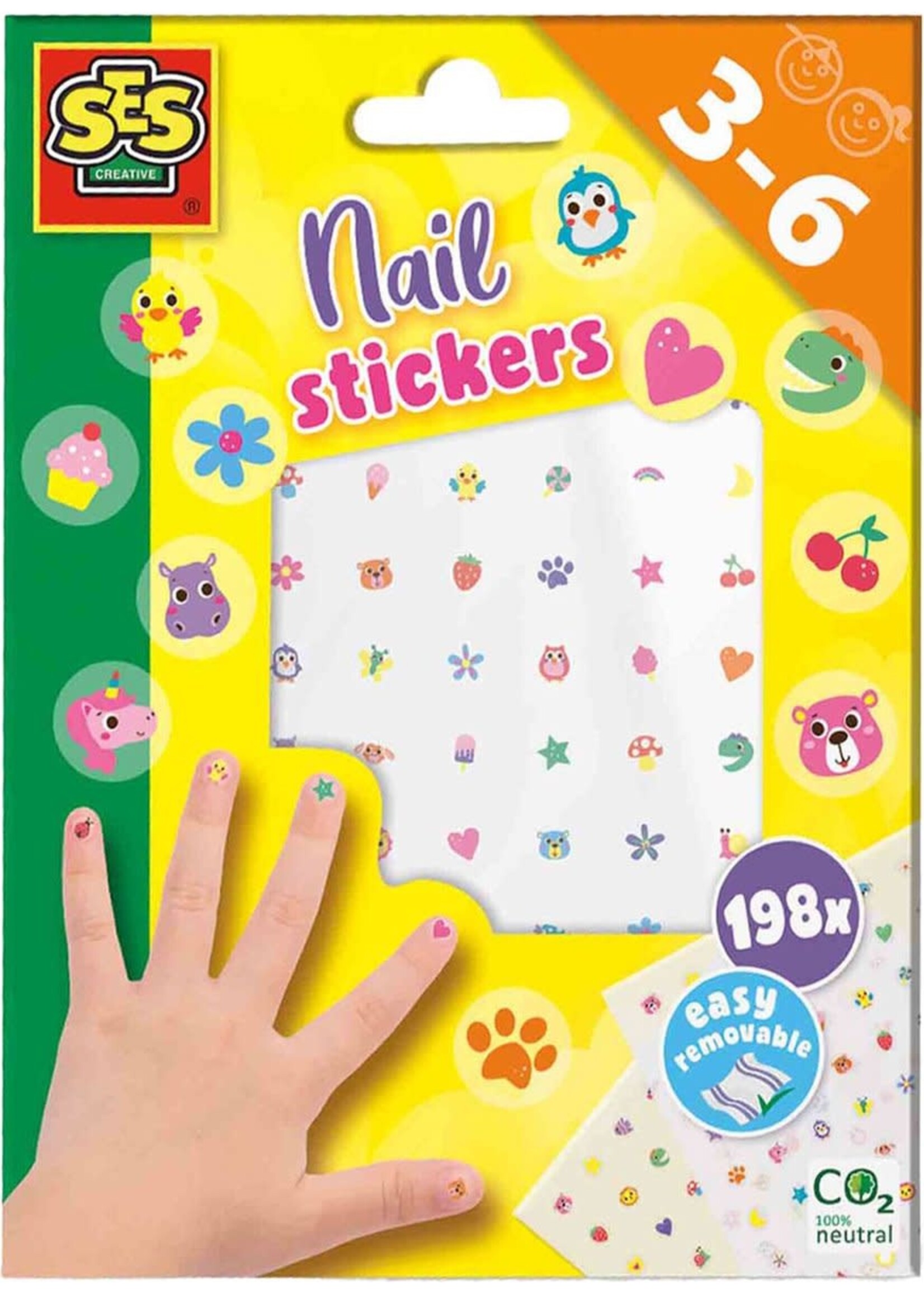 SES SES Nagelstickers