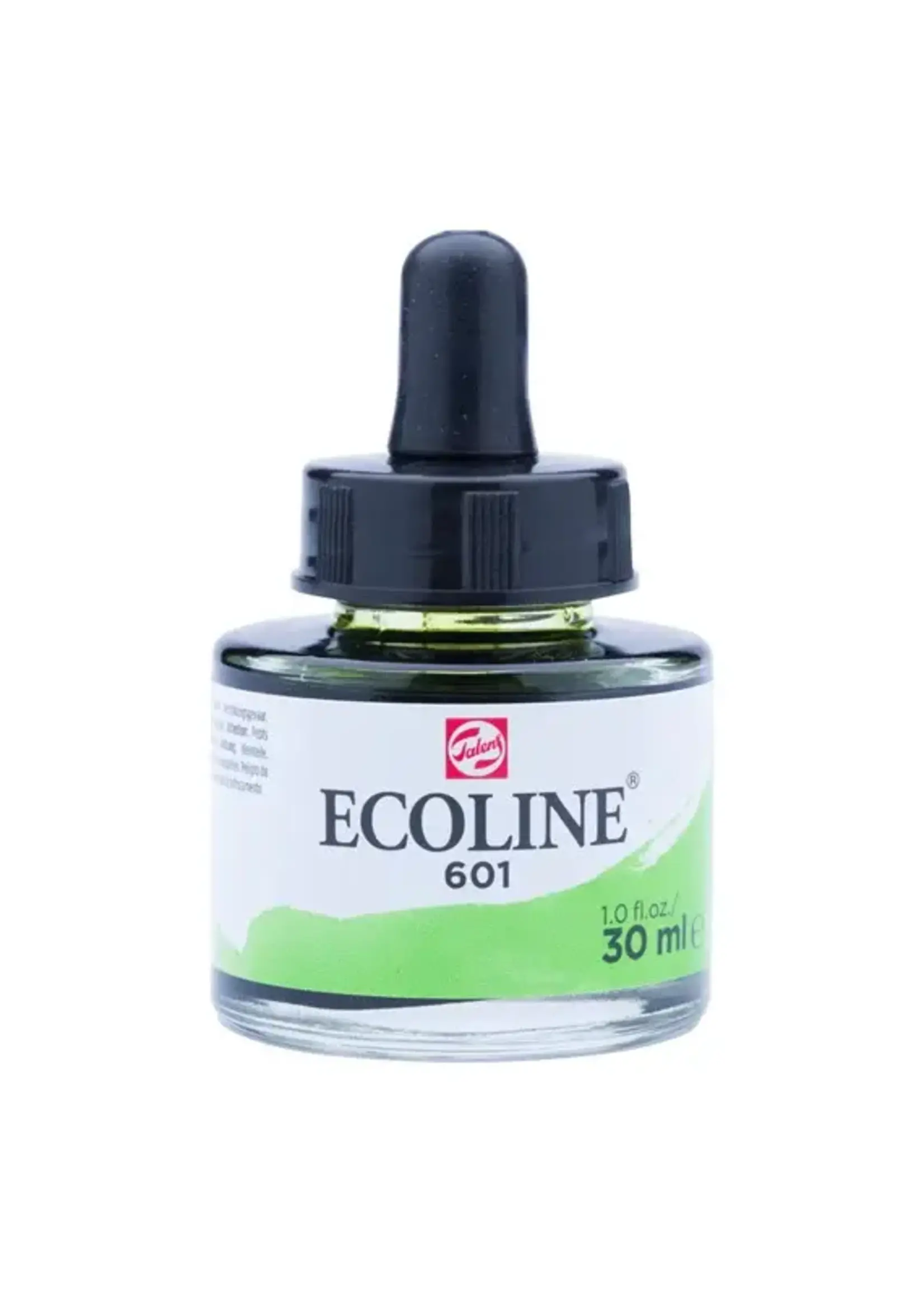 ECOLINE Ecoline Vloeibare Waterverf Fles 30 ml Lichtgroen 601
