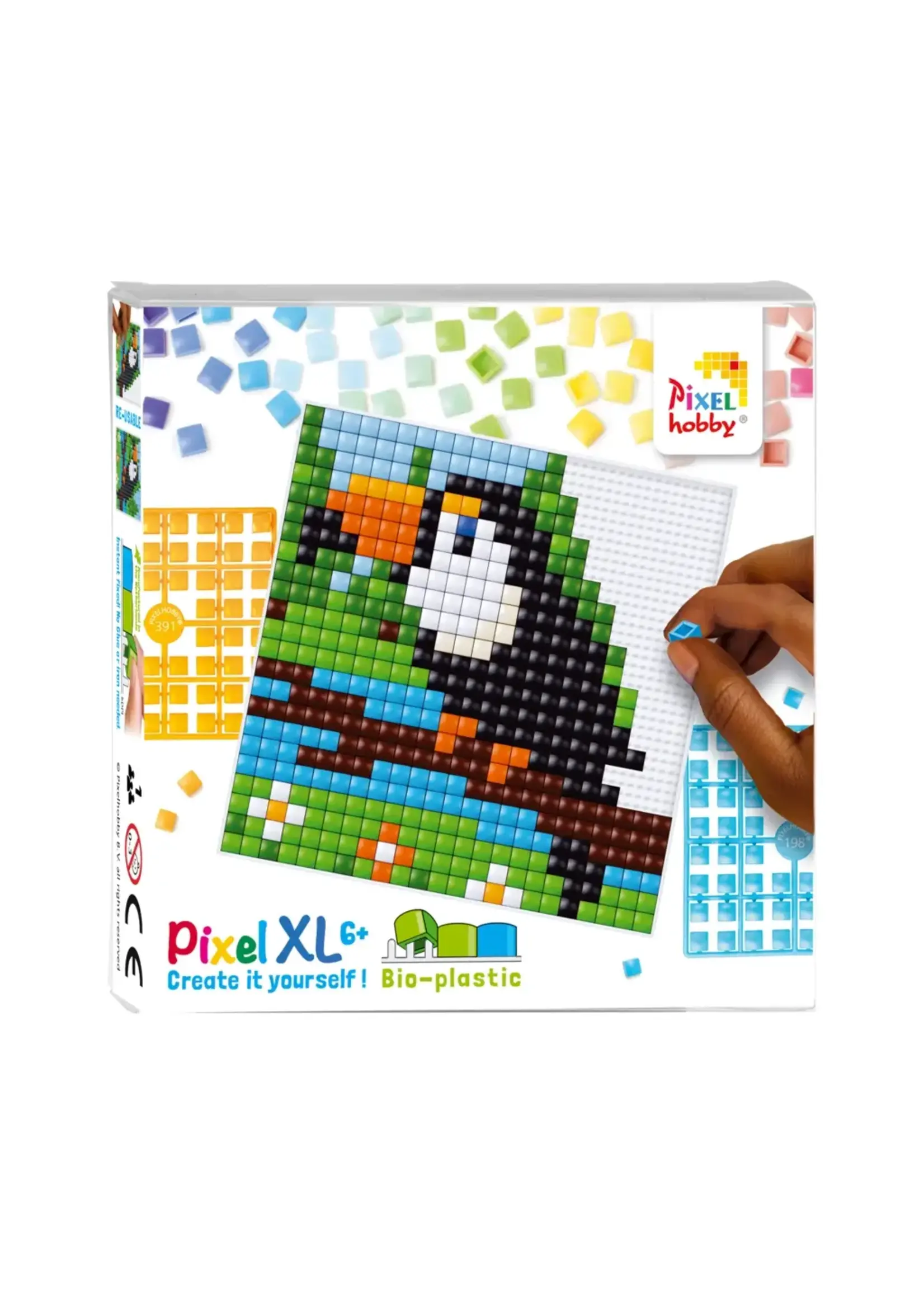 Pixel Pixel XL set 4 kleine basisplaten - Toekan