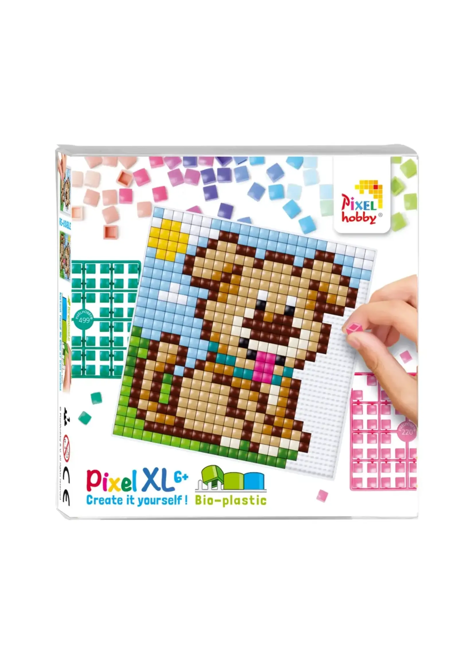 Pixel Pixel XL set 4 kleine basisplaten - puppy