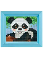 Pixel Geschenkverpakking met 21 pixelmatjes - Panda
