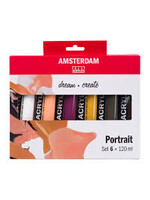 Talens Amsterdam Amsterdam Standard Series acrylverf portret set | 6 x 120 ml