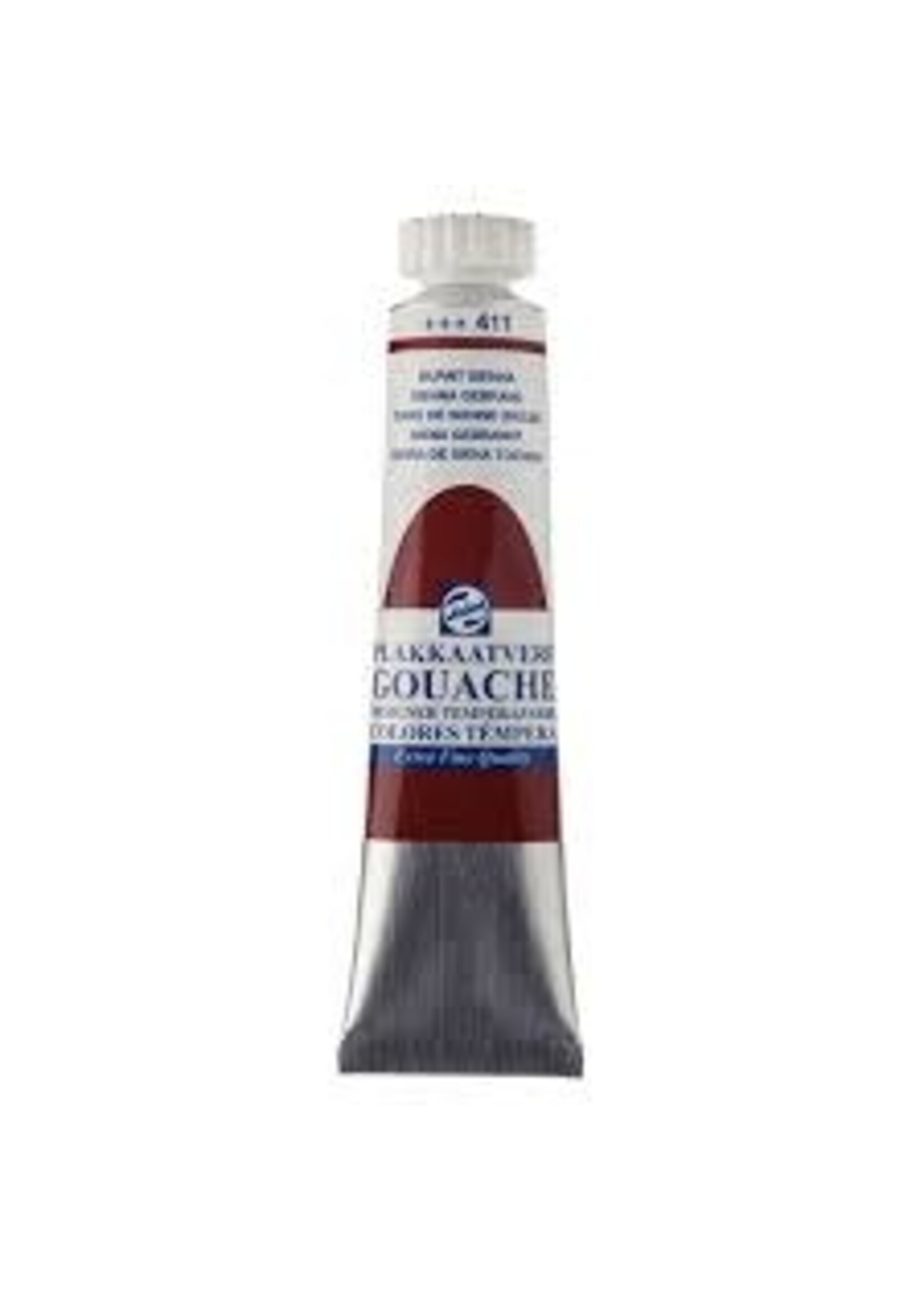 Talens Talens Gouache Extra Fine Quality Tube 20 ml Sienna Gebrand 411