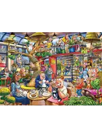 Jumbo Wasgij Mystery 28 - Kat en muis spel (1000 stukjes)