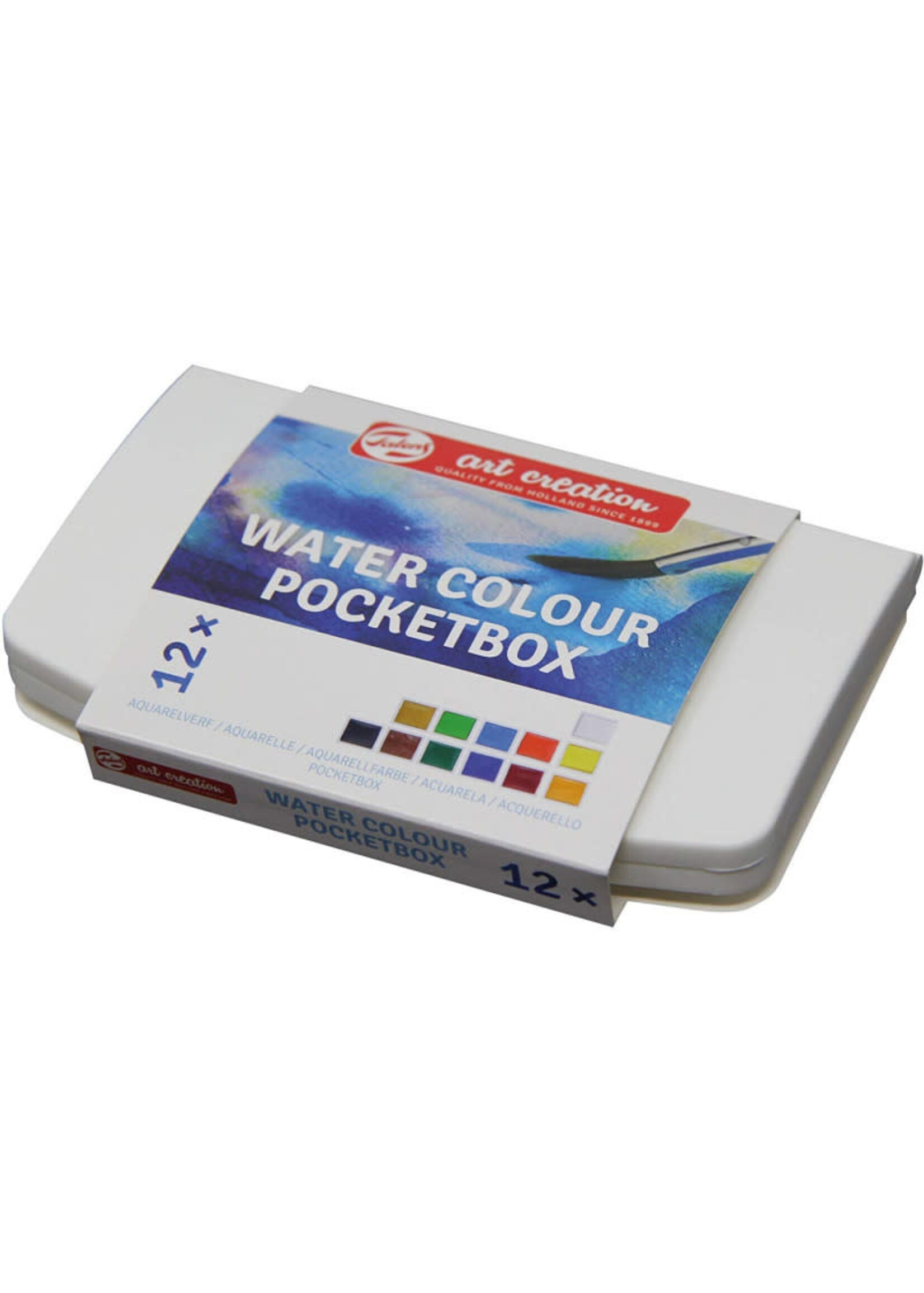 Talens Talens Art Creation Aquarelverf Pocket Box 12 napjes