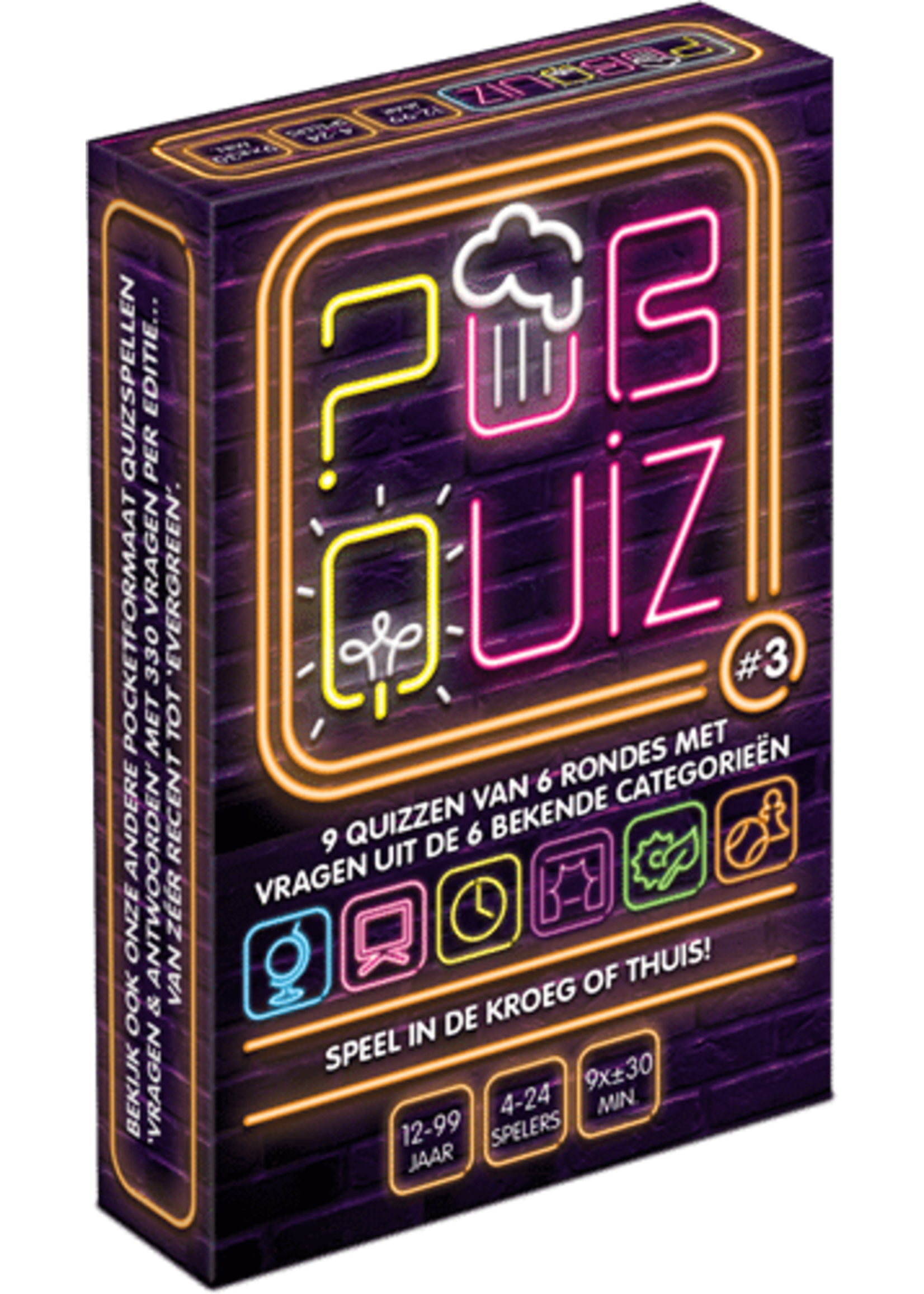 Puzzles & Games Puzzles and Games - PUB quiz #3 kaartspel