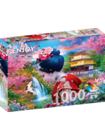 Enjoy Puzzle Enjoy - Geisha Garden (1000 stukjes)