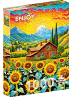 Enjoy Puzzle Enjoy - Sunflower House (1000 stukjes)