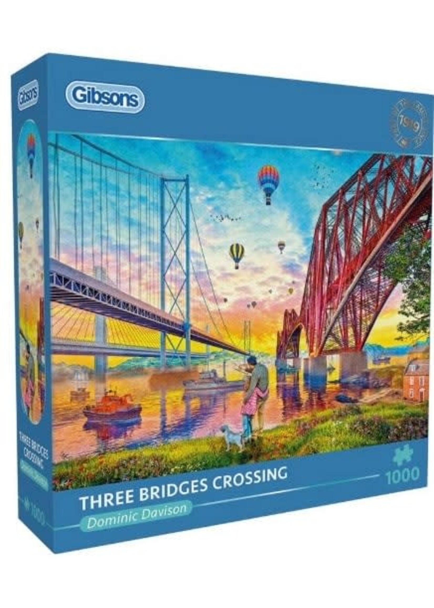 Gibsons Gibson - Three Bridges Crossing (1000 stukjes)
