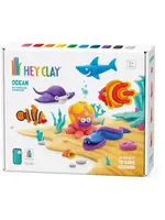 Hey Clay Hey Clay - Oceaan (6 poppetjes)