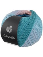 Lana Grossa Lana Grossa - Cotonella - 100 gram - 013 Korenbloem/munt/terracota/zeegroen