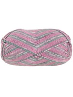 Lana Grossa Lana Grossa - Cotone Vegano Arancia Meilenweit - 100 gram -  6177 Donker/groengrijs/jade/mos/zachtgroen/lichtgrijs/fuchsia