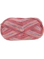 Lana Grossa Lana Grossa - Cotone Vegano Arancia Meilenweit - 100 gram - 6175 Roze/bes/framboos/grijsbruin/abrikoos/grijs paars/lichtgrijs