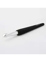 Knitpro KnitPro Haaknaalden softgrip aluminium 7.00mm zwart - 1st