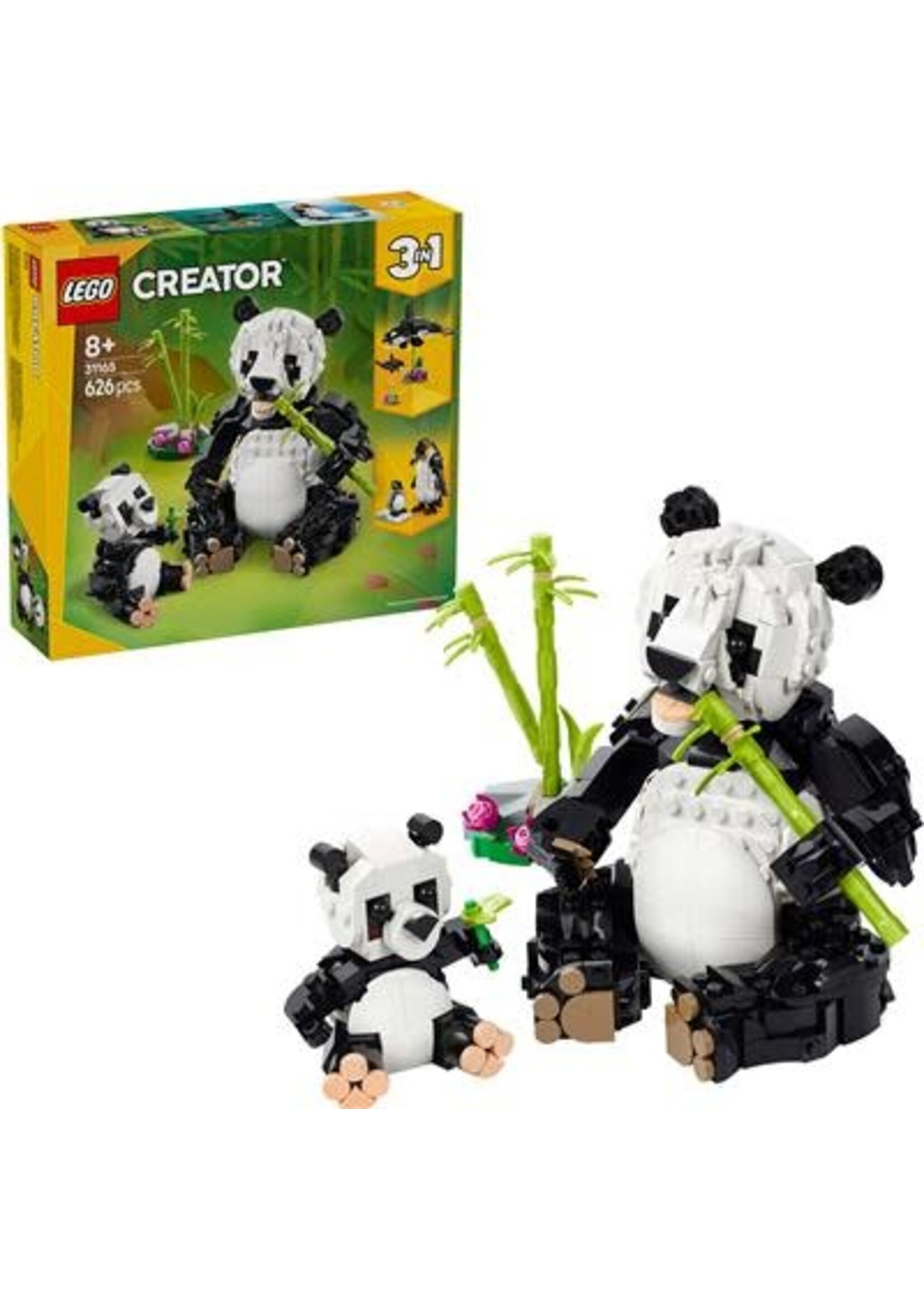 Lego Lego 31165 Creator Wilde Dieren Pandafamilie