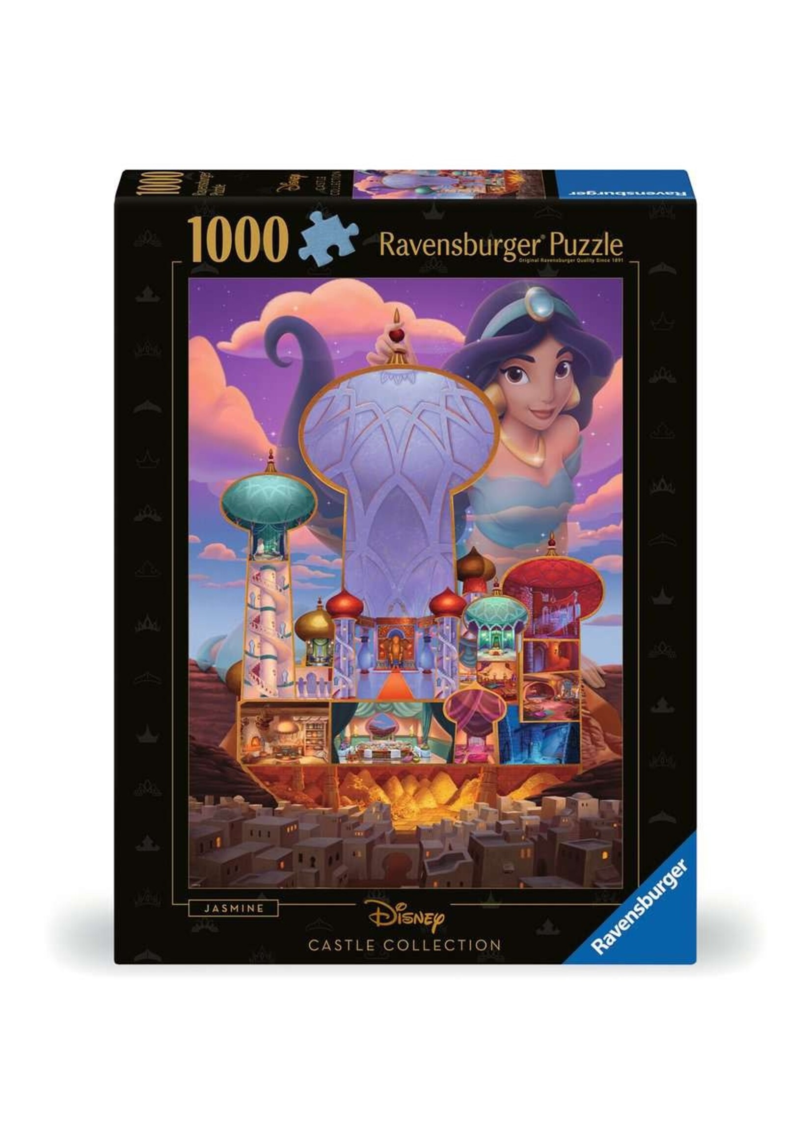 Ravensburger Ravensburger Puzzel Disney Castles – Jasmine (1000 stukje)
