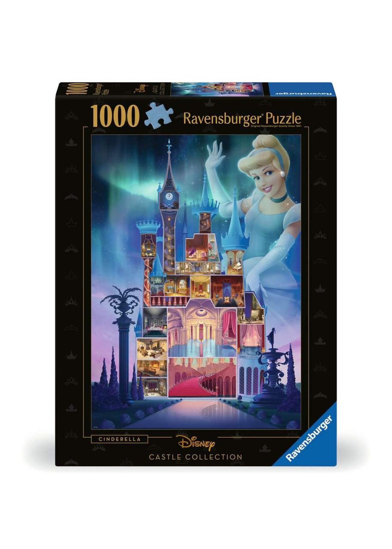 Ravensburger Ravensburger Puzzel Disney Castles: Cinderella (1000 stukjes)