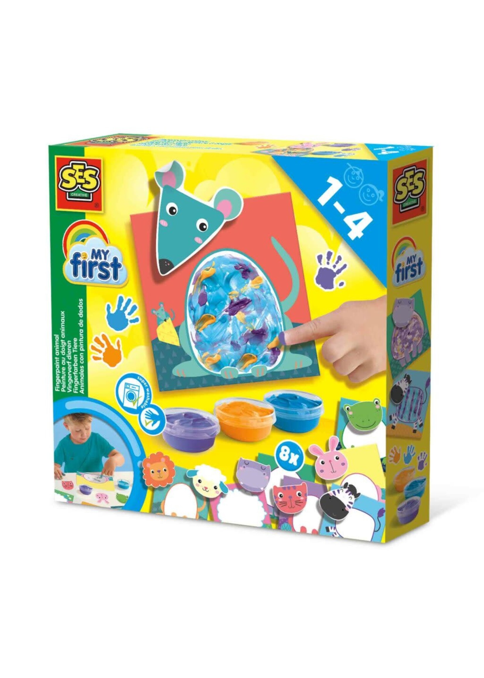 SES SES My First Vingerverf Dieren 14444
