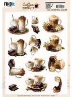 Find it Trading 3D Cutting Sheet - Berries Beauties - Coffee Moments - Cacao
