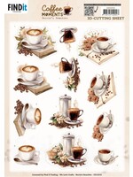 Find it Trading 3D Cutting Sheet - Berries Beauties - Coffee Moments - Cup of Coffee