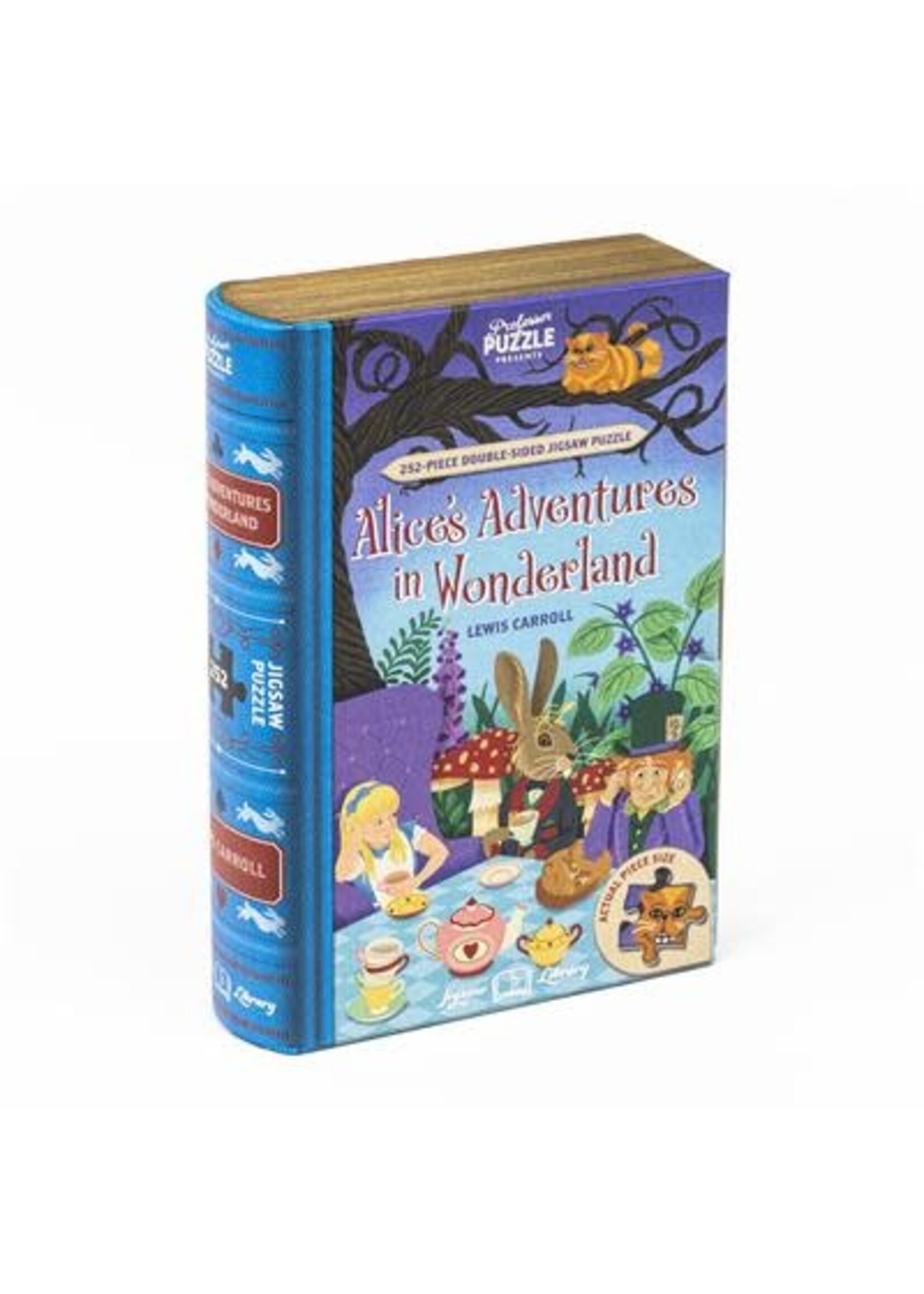 Professor Puzzle Professor puzzel  Alice in Wonderland - dubbelzijdig (252 stukjes)