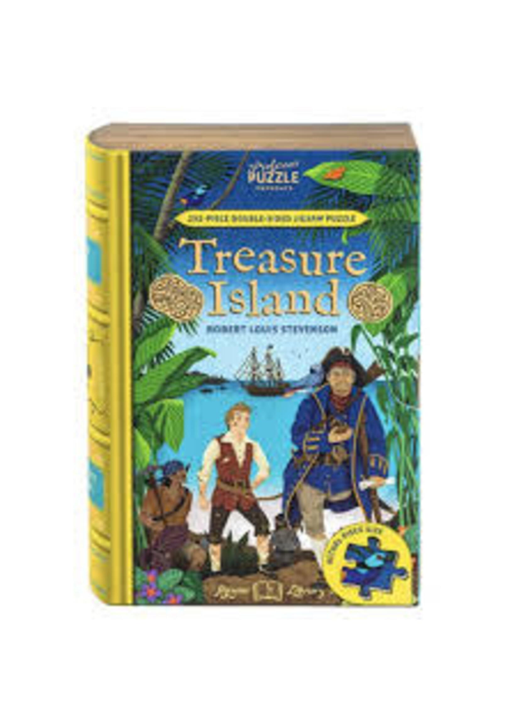 Professor Puzzle Treasure Island Double sided Puzzle (250 stukjes)