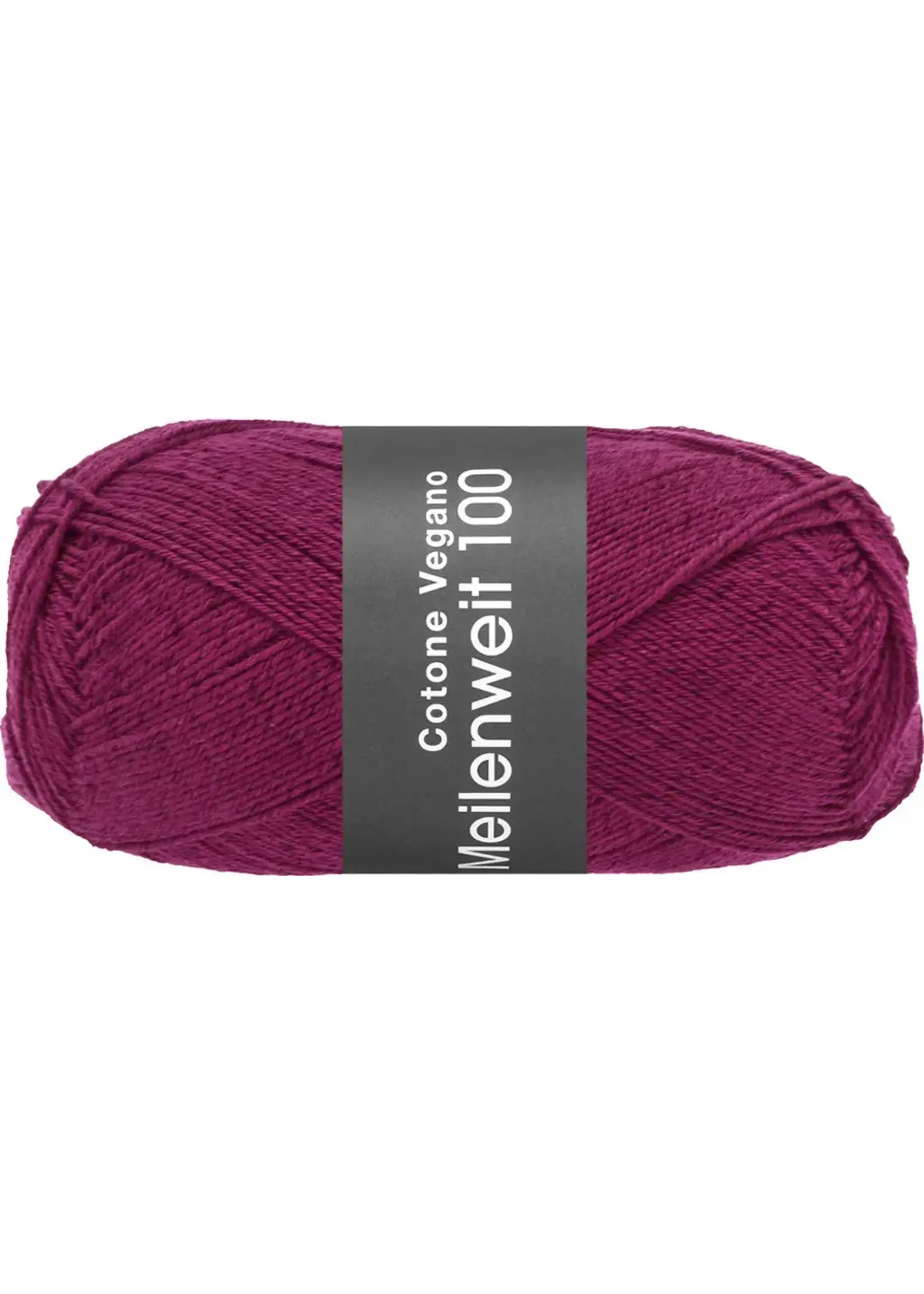 Lana Grossa Lana Grossa MEILENWEIT 100 g COTONE VEGANO Paars (0018)