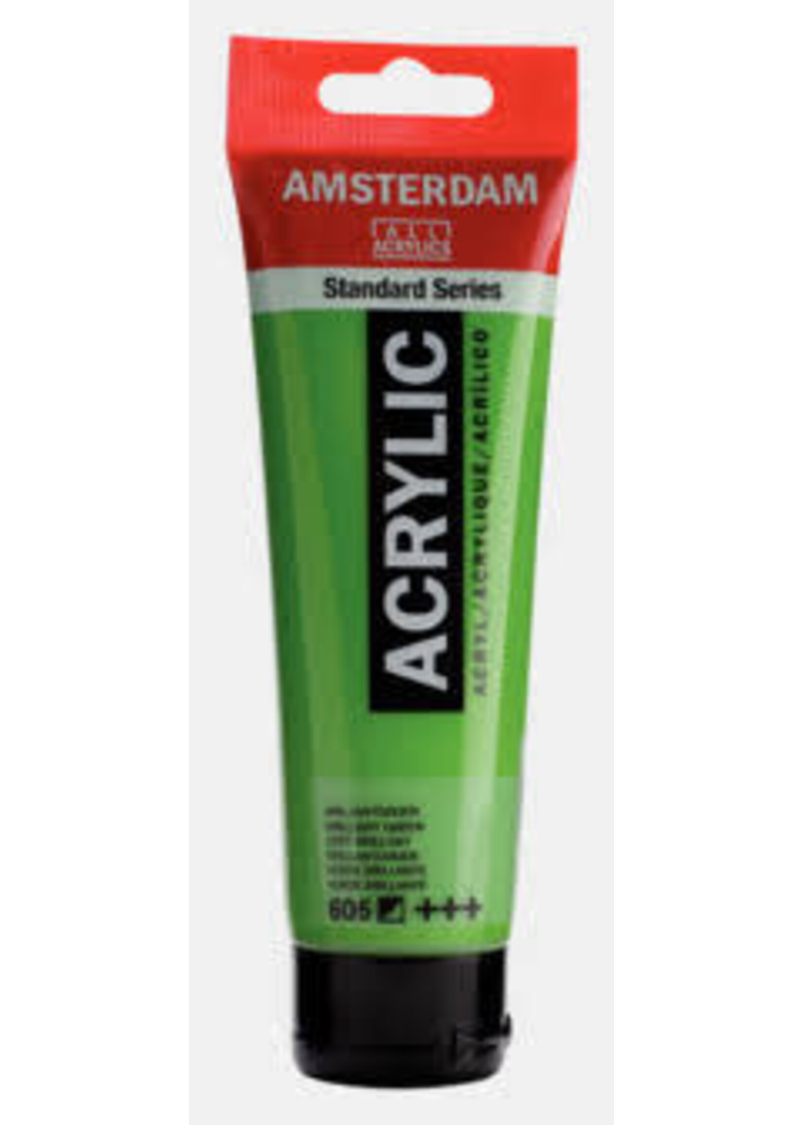 Talens Amsterdam Amsterdam Standard Series Acrylverf Tube 120 ml Briljantgroen 605